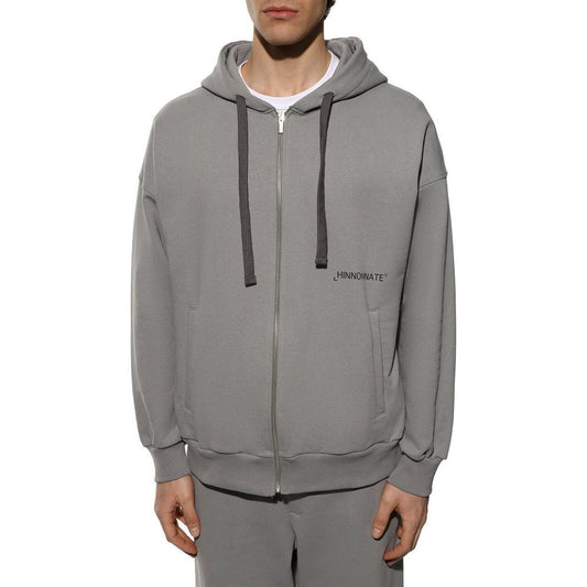 HinnominateHinnominate Men's Signature Grey Hooded SweatshirtMcRichard Designer Brands£119.00