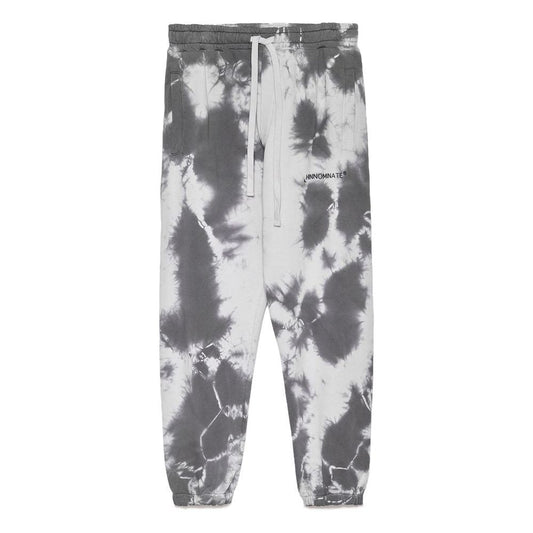 Chic Stone Print Stretch Cotton Trousers