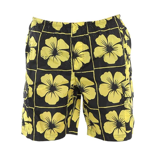 Palm Angels Sunshine Splash Swim Shorts yellow-polyamide-swimwear-1