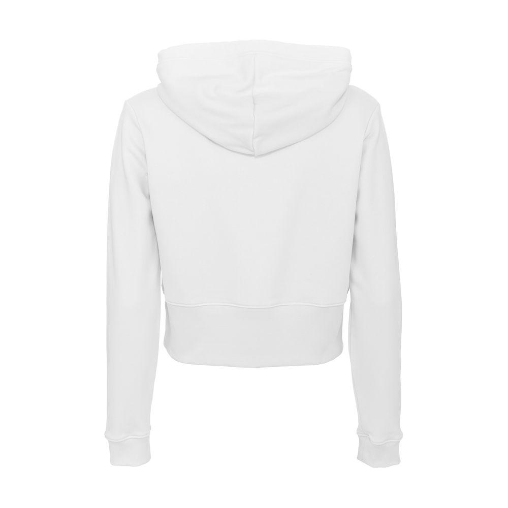 Imperfect Dazzling Rhinestone Logo White Hoodie white-cotton-sweater-19