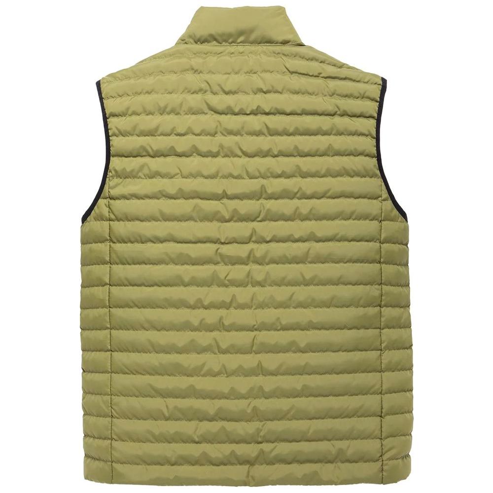 Refrigiwear Versatile Green Down Vest for Men green-polyester-vest