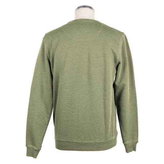 Refrigiwear Garment-Dyed Cotton Chest Pocket Sweatshirt green-cotton-sweater-7