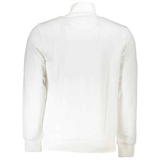 La Martina Elegant Cotton Blend Zippered Sweater elegant-cotton-blend-zip-sweatshirt