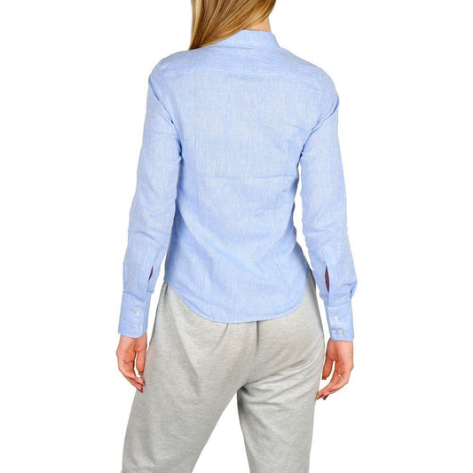 Milano Slim Fit Cotton-Linen Blend Shirt