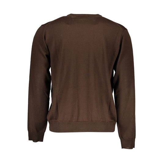 Romeo Gigli Brown Wool Sweater brown-wool-sweater-4