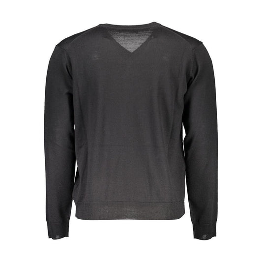 Romeo Gigli Black Wool Sweater black-wool-sweater-15