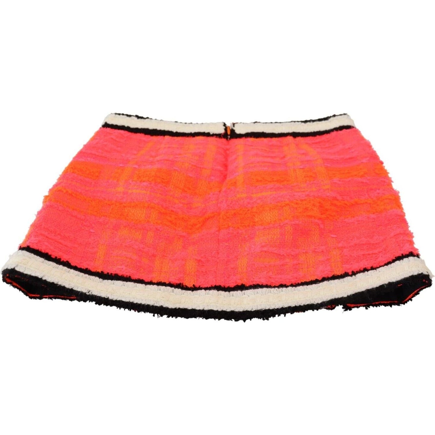 Dsquared² Multicolor Polyester Mid Waist A-line Mini Skirt multicolor-polyester-mid-waist-a-line-mini-skirt