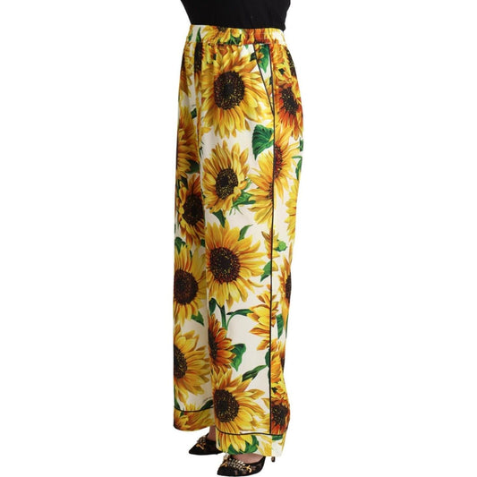 Elegant Sunflower Wide Leg Pants