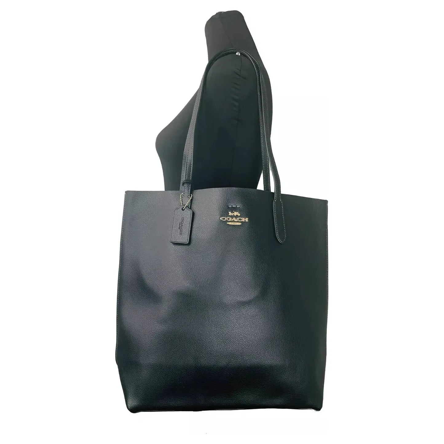 COACH Thea Tote Shoulder Purse Leather Bag Black thea-tote-shoulder-purse-leather-bag-black