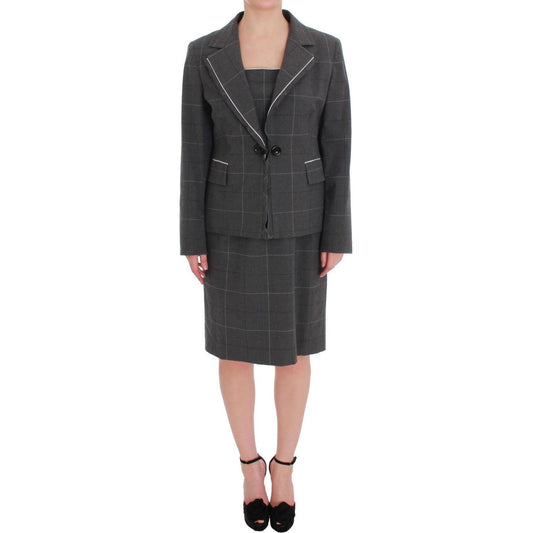BENCIVENGAElegant Checkered Cotton-Blend Suit SetMcRichard Designer Brands£439.00
