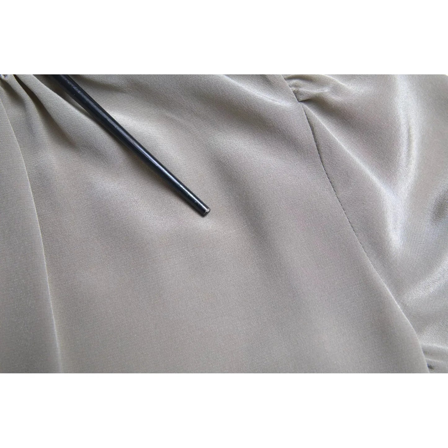 Dolce & Gabbana Gray Mock Neck Long Sleeves Top Blouse gray-mock-neck-long-sleeves-top-blouse