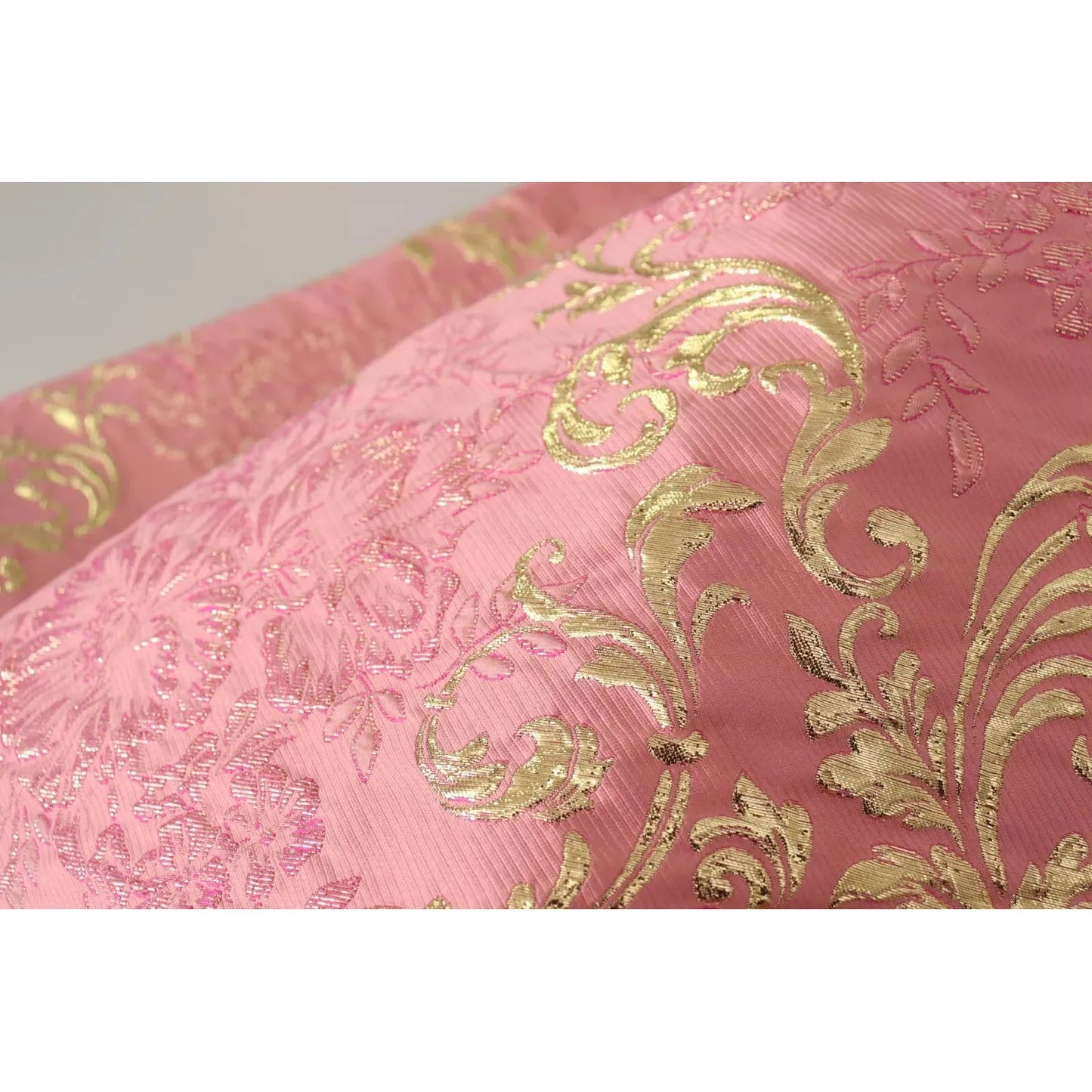 Sundress Pink Floral Jacquard Sleeveless Mini Dress