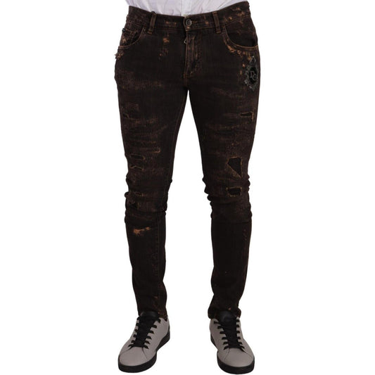 Dolce & Gabbana Slim Fit Distressed Skinny Denim Jeans brown-distressed-slim-fit-skinny-denim-jeans s-l1600-49-7dd764dc-406.jpg
