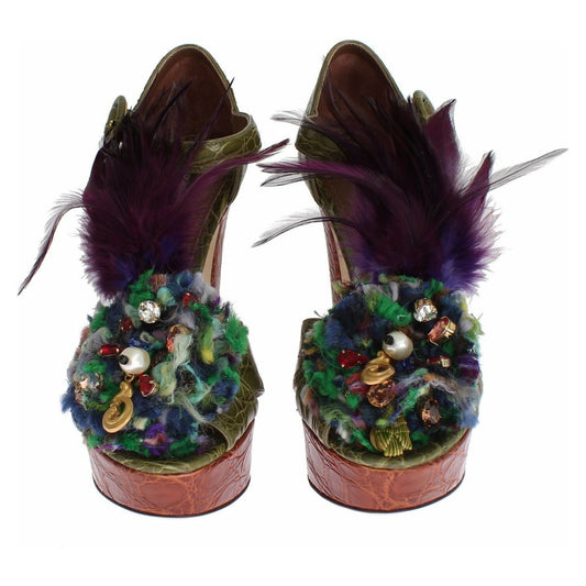 Dolce & GabbanaCrystal Enchanted Ankle Strap SandalsMcRichard Designer Brands£1459.00
