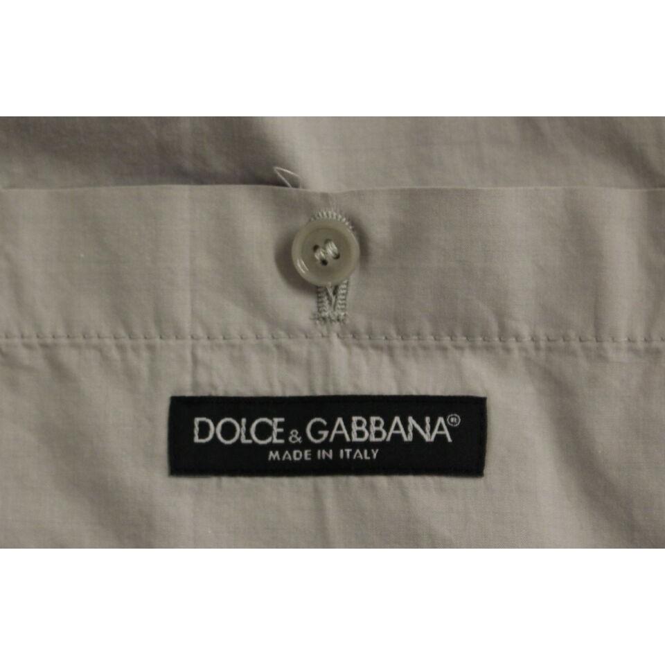 Dolce & Gabbana Chic Beige Single Breasted Dress Vest beige-silk-blend-dress-formal-vest-gilet