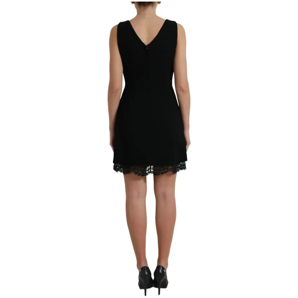 Elegant Sleeveless A-Line Mini Dress