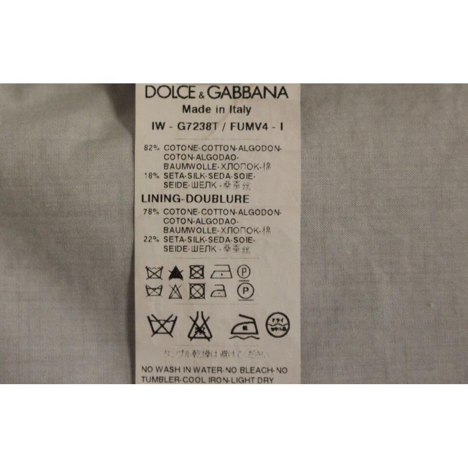 Dolce & Gabbana Chic Beige Single Breasted Dress Vest beige-silk-blend-dress-formal-vest-gilet