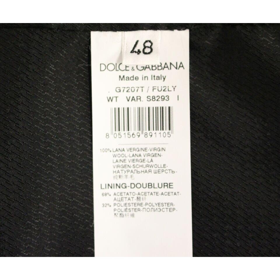 Dolce & Gabbana Elegant Gray Wool Dress Vest gray-wool-formal-dress-vest-gilet-weste-2