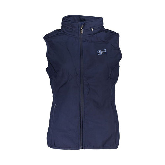 Scuola Nautica Blue Polyester Jackets & Coat blue-polyester-jackets-coat-3