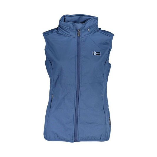 Scuola Nautica Blue Polyester Jackets & Coat blue-polyester-jackets-coat-2
