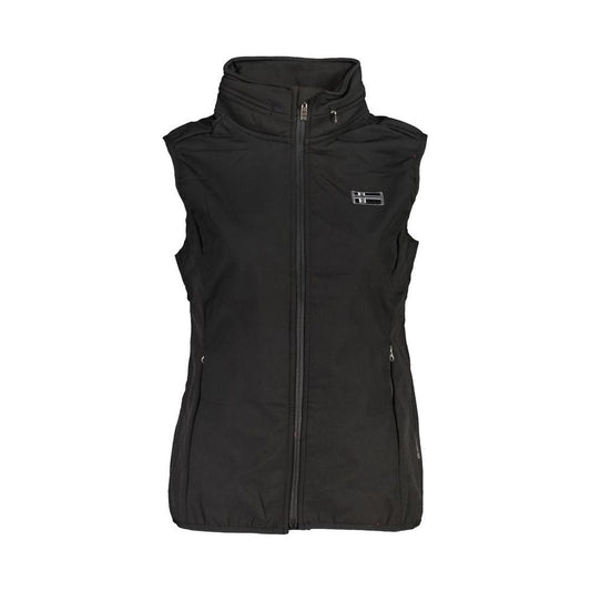 Scuola Nautica Black Polyester Jackets & Coat black-polyester-jackets-coat