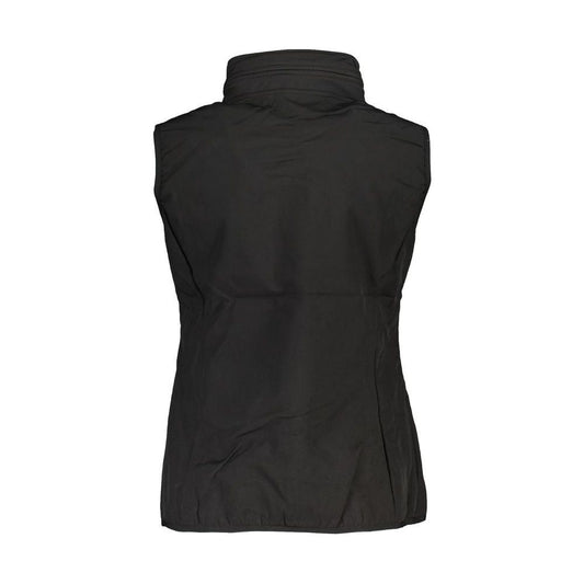 Scuola Nautica Black Polyester Jackets & Coat black-polyester-jackets-coat