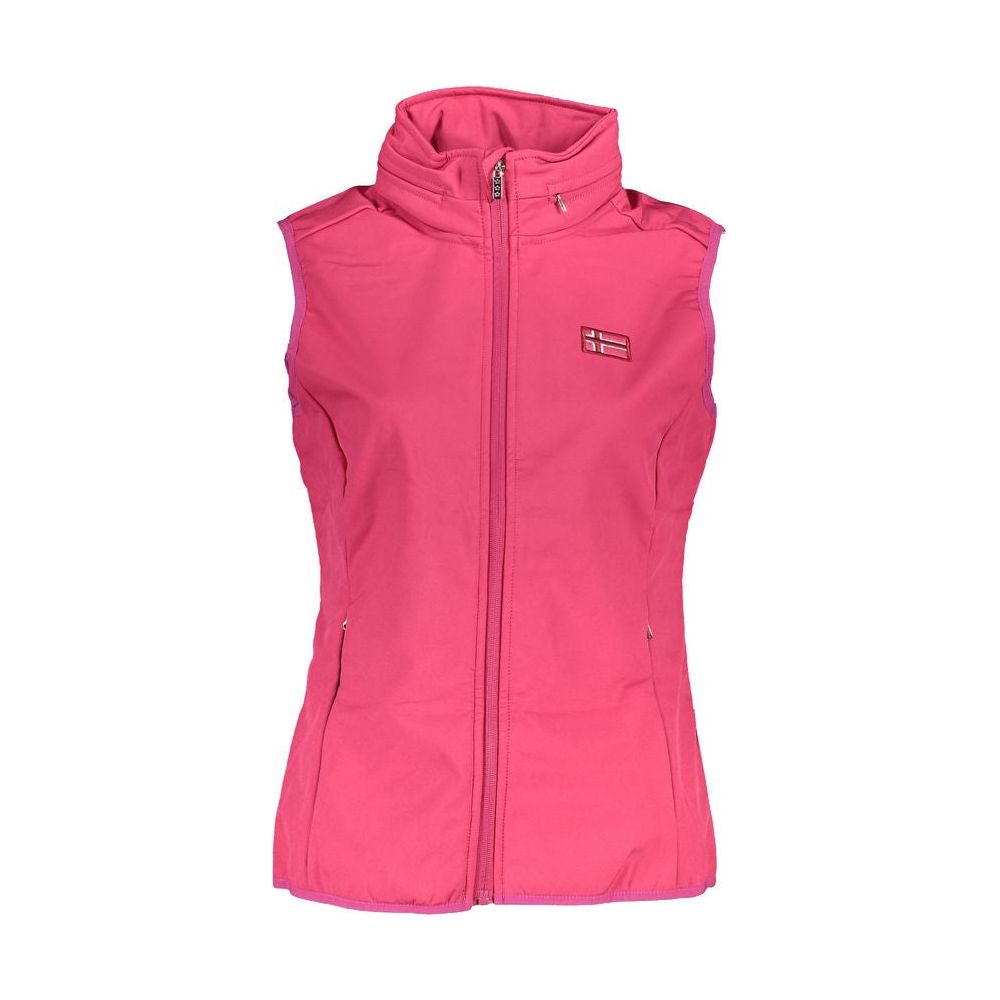 Scuola Nautica Pink Polyester Jackets & Coat pink-polyester-jackets-coat-1