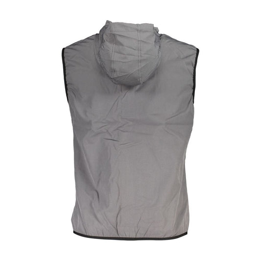 Scuola Nautica Gray Polyester Jacket gray-polyester-jacket-3