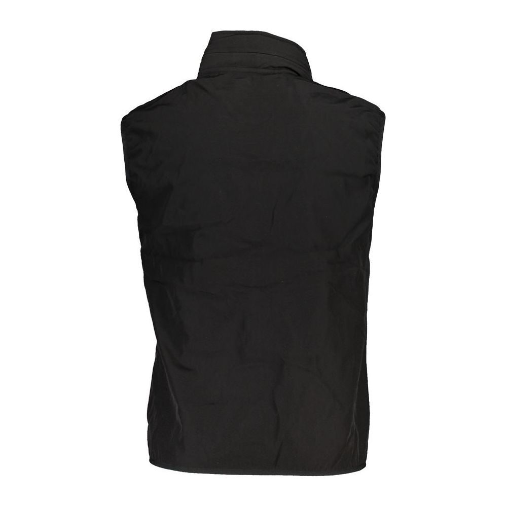 Scuola Nautica Black Polyester Jacket black-polyester-jacket-2
