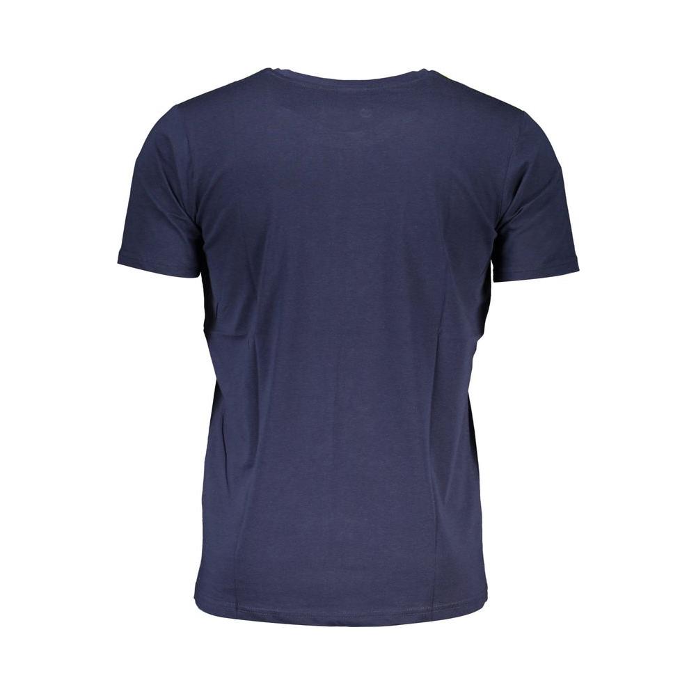 Scuola Nautica Blue Cotton T-Shirt blue-cotton-t-shirt-56