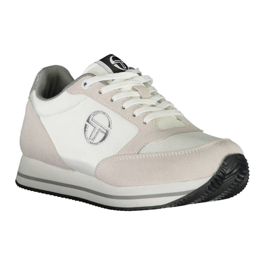 Sergio Tacchini Chic White Sneakers with Contrasting Details chic-white-sneakers-with-contrasting-details