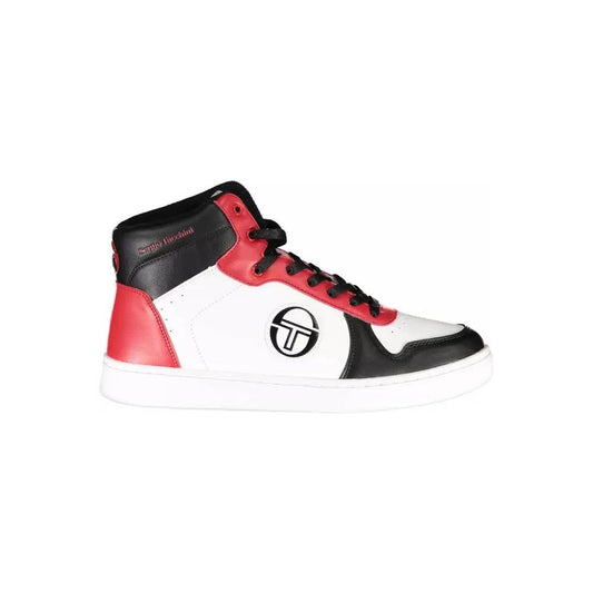 Sergio Tacchini | Elevate Your Game with High-Top White Sneakers| McRichard Designer Brands   