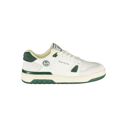 Sergio Tacchini | Sleek White Sneakers with Contrasting Accents| McRichard Designer Brands   