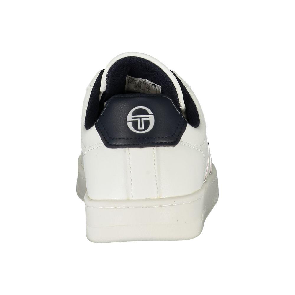 Sergio Tacchini | Classic White Sneakers with Contrasting Accents| McRichard Designer Brands   