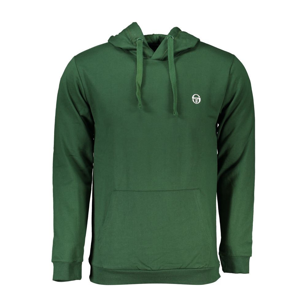 Sergio Tacchini Green Cotton Sweater green-cotton-sweater-17