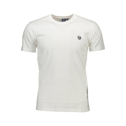Sergio Tacchini White Cotton T-Shirt white-cotton-t-shirt-69