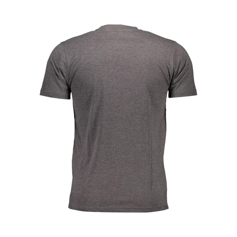 Sergio Tacchini Gray Cotton T-Shirt gray-cotton-t-shirt-24