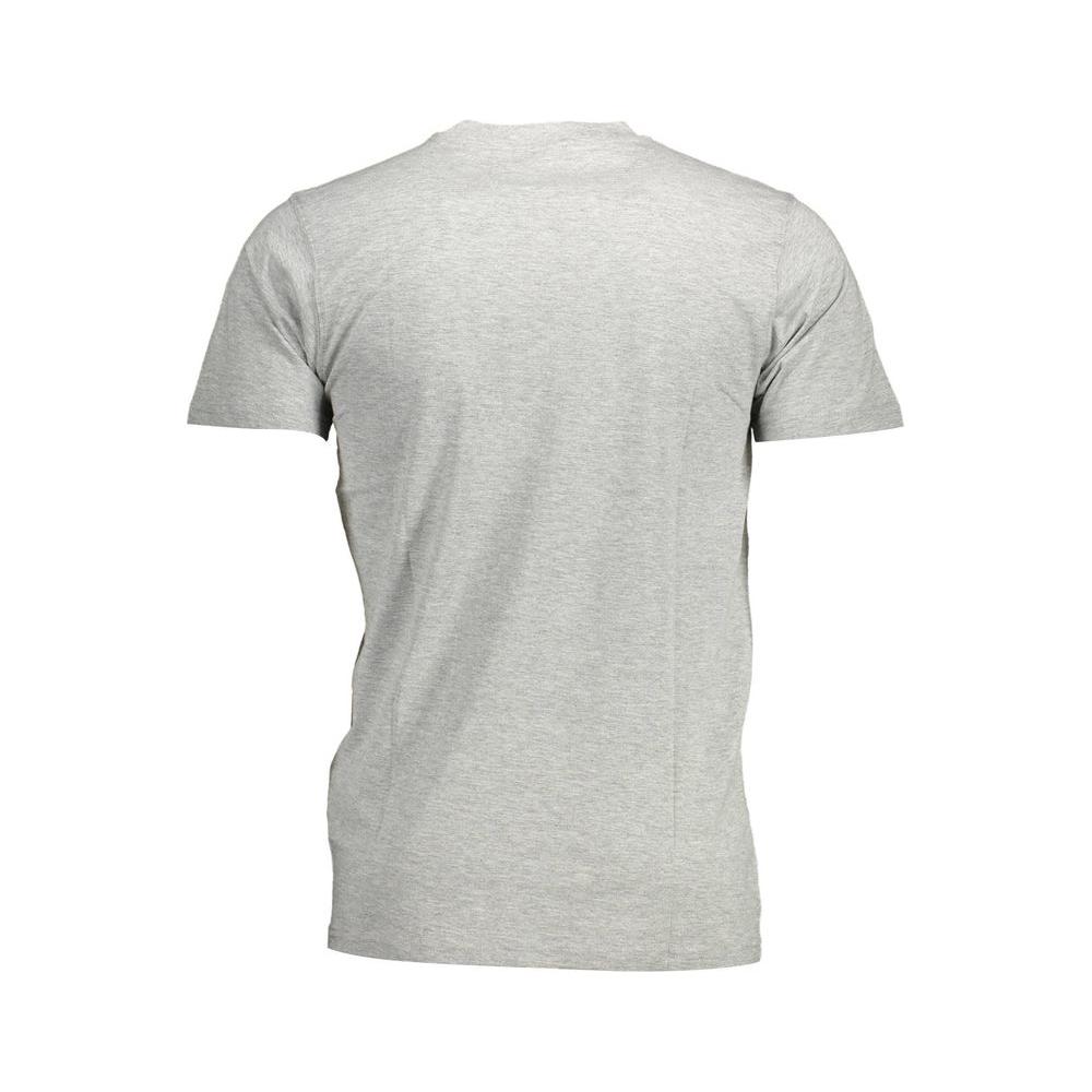 Sergio Tacchini Gray Cotton T-Shirt gray-cotton-t-shirt-25