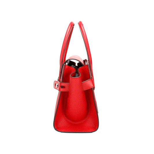 Michael Kors Carmen Medium Bright Red Leather Satchel Bag Purse carmen-medium-bright-red-leather-satchel-bag-purse