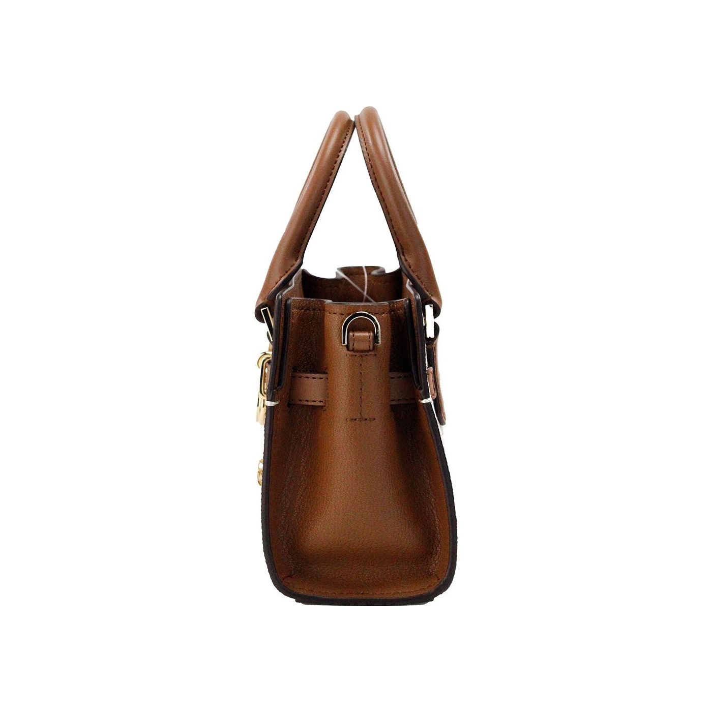 Michael Kors | Hamilton XS Small Vanilla PVC Leather Satchel Crossbody Bag Purse| McRichard Designer Brands   