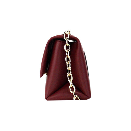 Michael Kors Cece Small Dark Cherry Vegan Leather Convertible Flap Crossbody Bag cece-small-dark-cherry-vegan-leather-convertible-flap-crossbody-bag