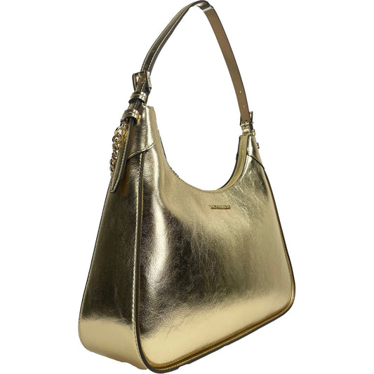 Michael KorsWilma Large Smooth Leather Chain Shoulder Bag Purse GoldMcRichard Designer Brands£219.00