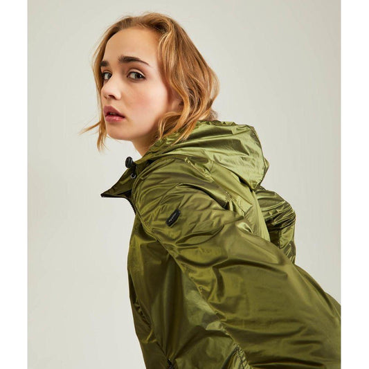 Refrigiwear Ultra-Light Metallic Sheen Women's Jacket WOMAN COATS & JACKETS green-polyamide-jackets-coat-1