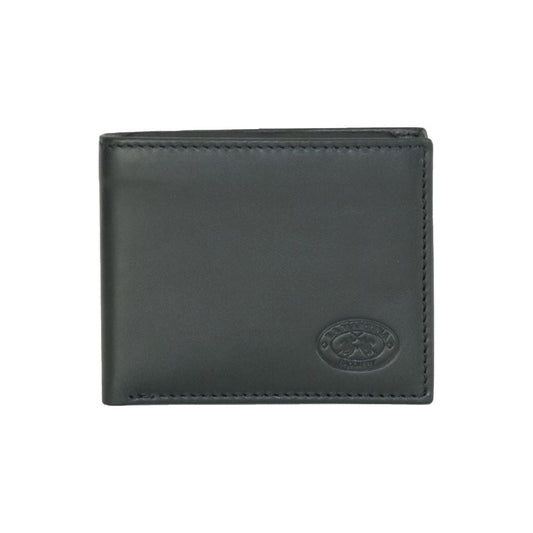 La Martina Elegant Black Leather Wallet MAN WALLETS 229-045-999-la-martina