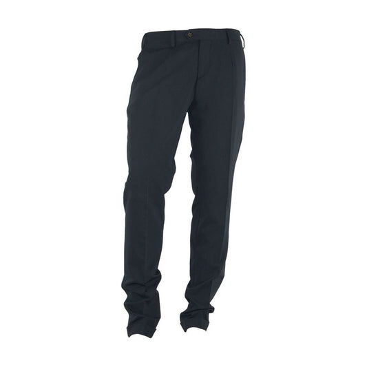 Made in ItalyElegant Black Trousers for the Modern ManMcRichard Designer Brands£109.00