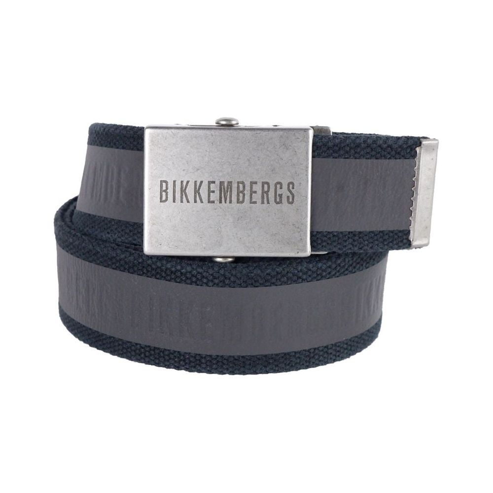 Bikkembergs Sleek Black Essential Belt MAN BELTS e-bikkembergs-belt-7