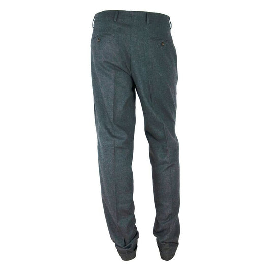 Made in Italy Elegantly Tailored Gray Winter Trousers gray-jeans-pant-7