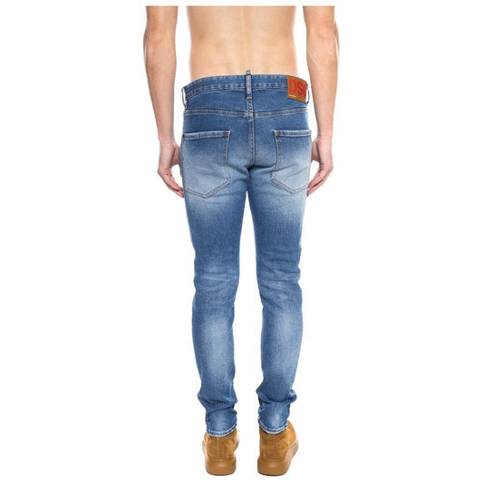 Chic Distressed Cool Guy Fit Jeans