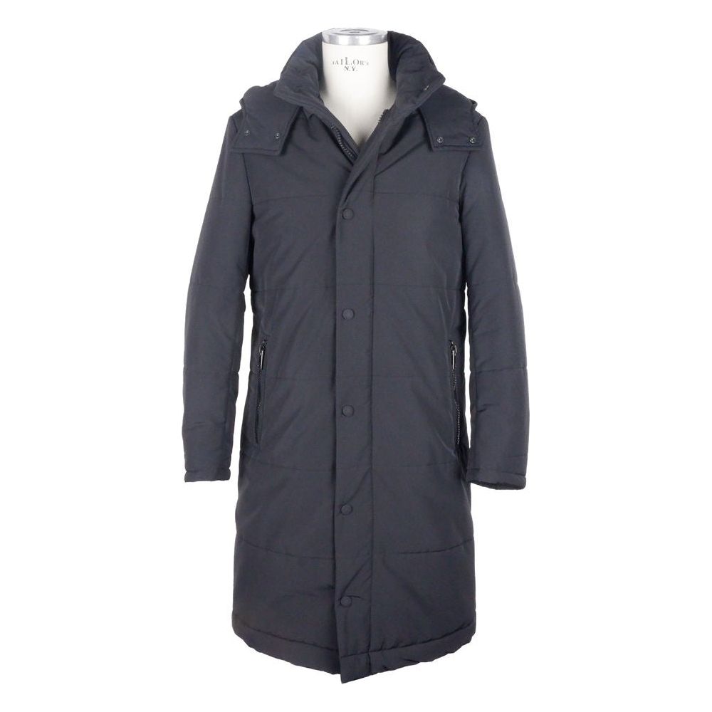 Made in Italy Italian Elegance Wool-Blend Men's Raincoat italian-elegance-wool-blend-mens-raincoat