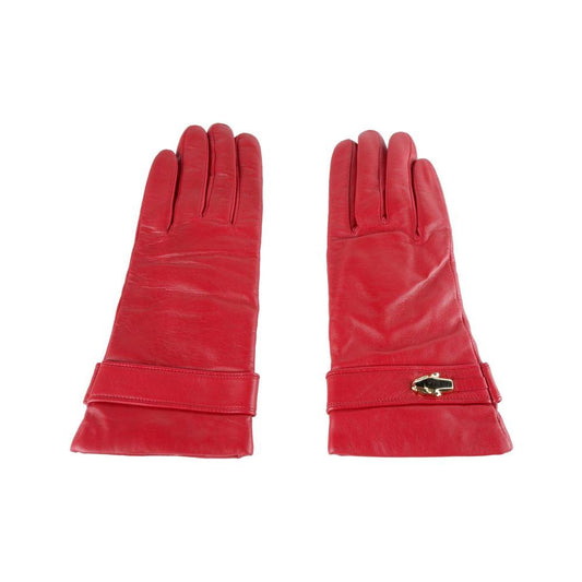 Chic Lamb Leather Lady Gloves in Pink